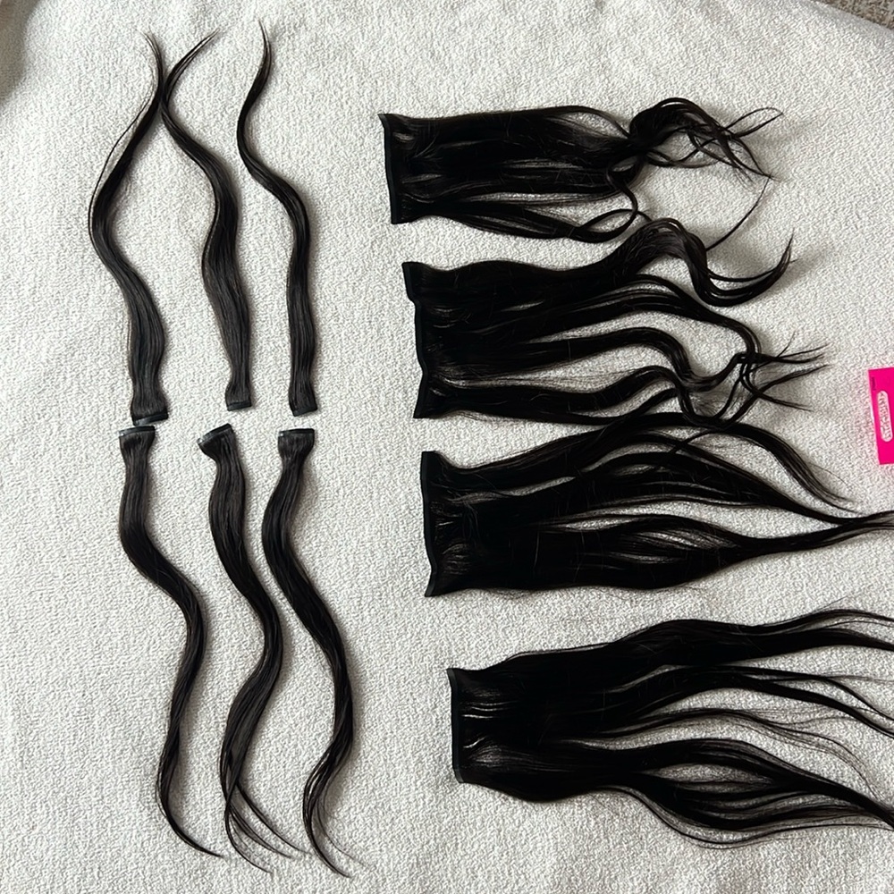 18” Satin Strands Seamless Clip-in Hair Extensions